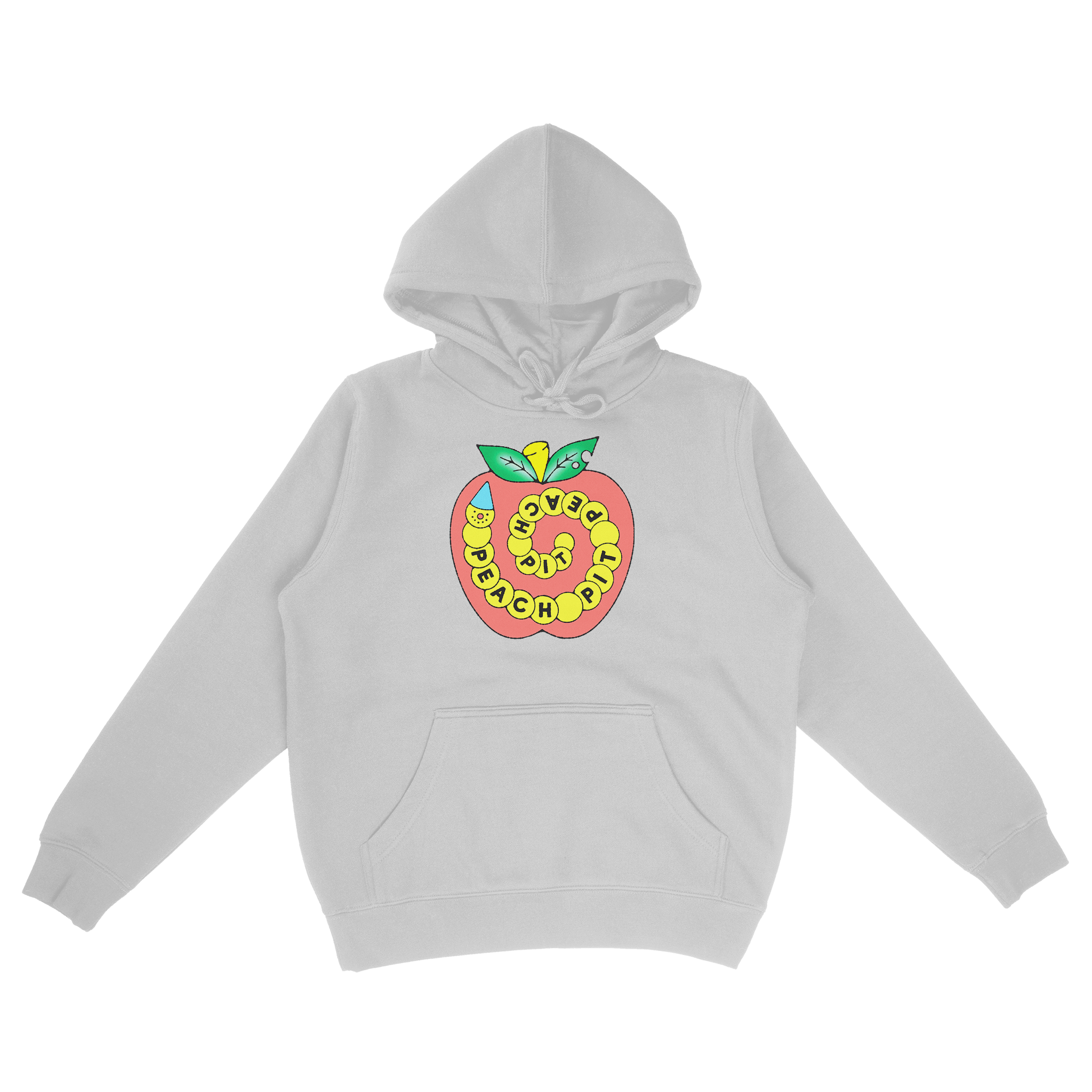 Apple Patch Two-Piece Layered Hoodie main image 1